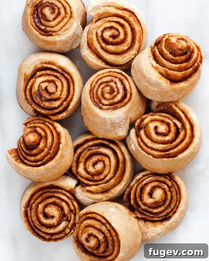 Sweet Vegan Cinnamon Rolls From Pizza Dough 2 Delicious Vegan Pizza Dough Cinnamon Rolls, golden brown and perfectly swirled, presented on a plate.