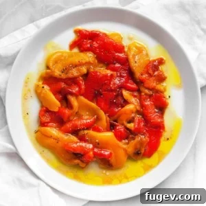 Flavor-Packed Roasted Sweet Peppers 6 Marinated Roasted Sweet Peppers