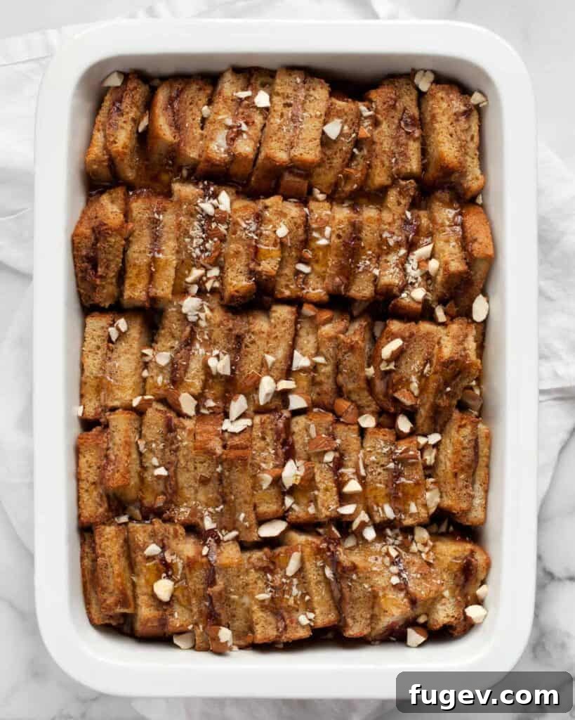 Almond Butter & Jelly French Toast Bake 2 Baked Almond Butter And Jelly French Toast