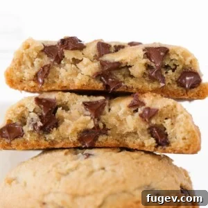 20 Festive Christmas Cookie Recipes 17 Chewy Chocolate Chip Cookies interior detail
