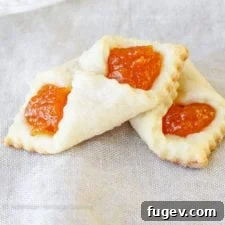 20 Festive Christmas Cookie Recipes 31 Traditional Hungarian Apricot Kolaches | My Hungarian husband's favorite Christmas Cookie recipe! He says they taste just like his grandma used to make!
