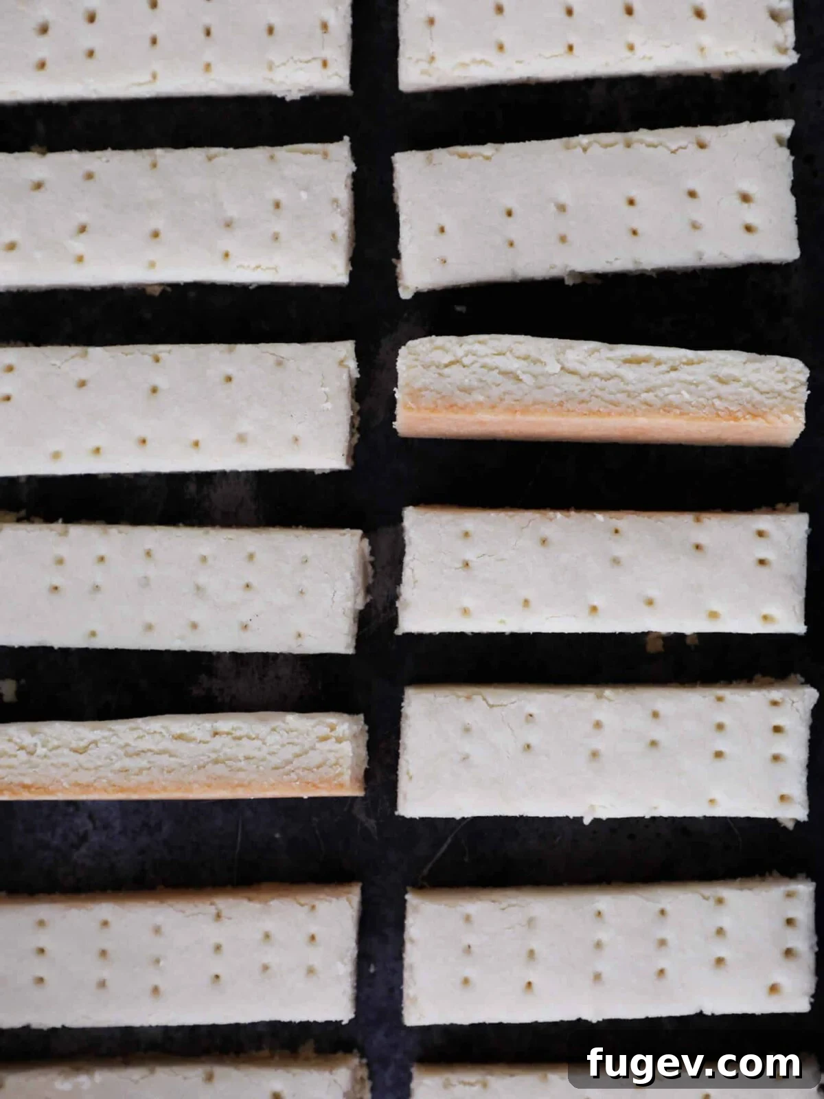 20 Festive Christmas Cookie Recipes 38 Traditional Scottish Shortbread black surface.