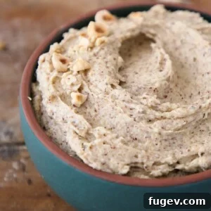 Hazelnut Cream in green bowl