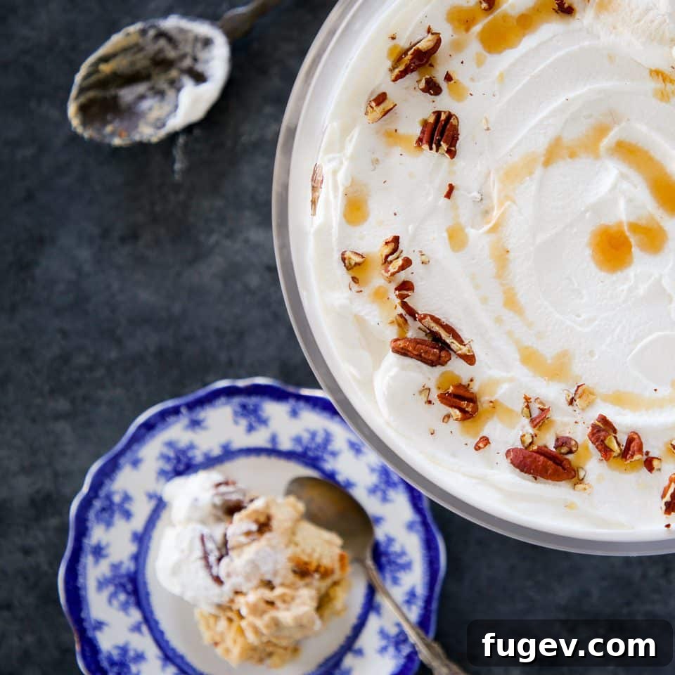 Maple Kissed Pumpkin Perfection 2 Maple Pumpkin Trifle, showcasing beautiful layers.