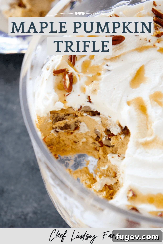Maple Kissed Pumpkin Perfection 6 Maple Pumpkin Trifle