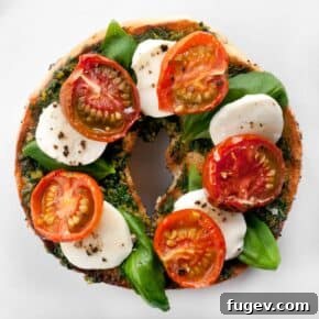 Caprese Bagel