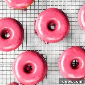 Blackberry Lime Donuts