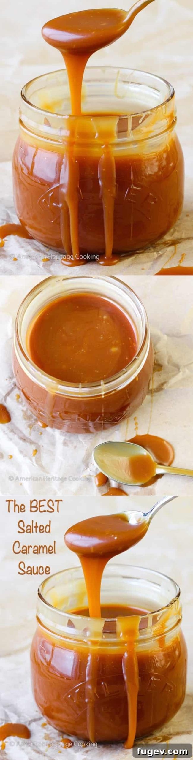 Salted Caramel Drizzle 7 The BEST Homemade Salted Caramel Sauce