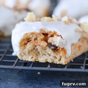 Carrot Cake Scones