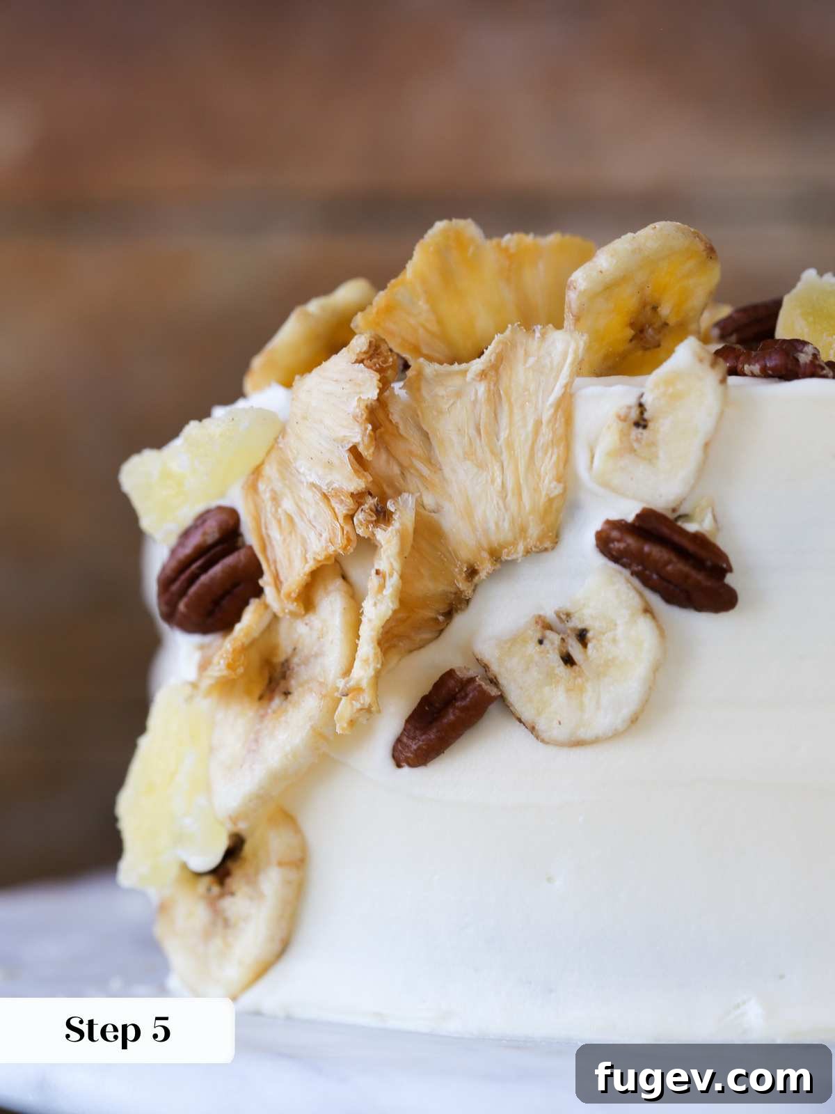 Sweet Nectar Delight 15 decorated hummingbird cake.