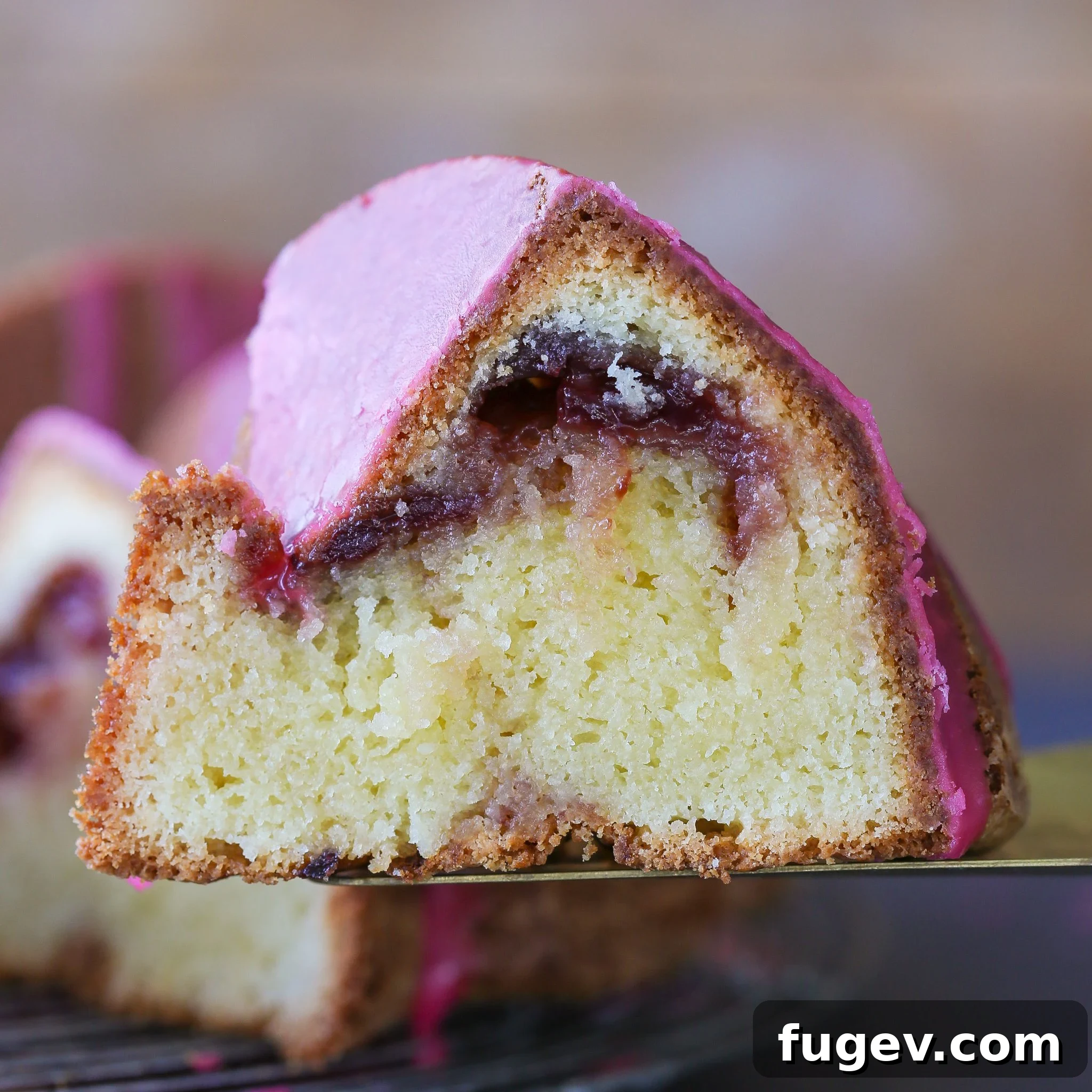 Sumptuous Cherry Almond Pound Cake 2 cherry almond pound cake