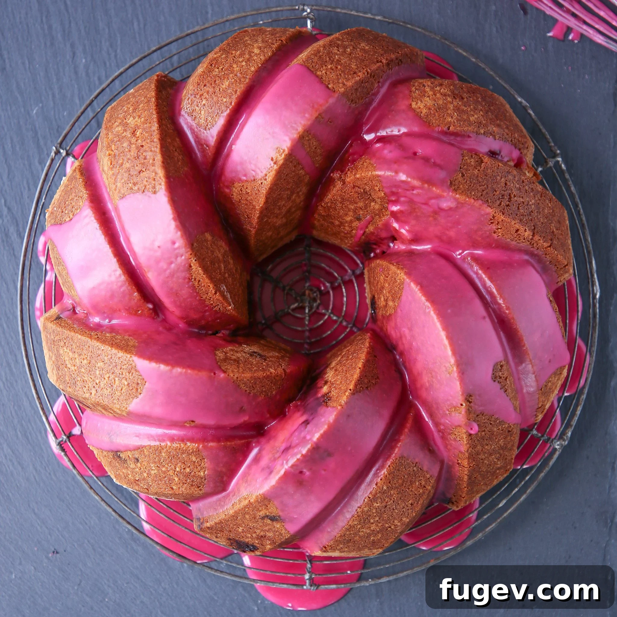 Sumptuous Cherry Almond Pound Cake 7 Cherry Bundt