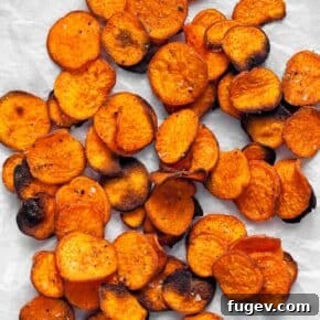 Baked Sweet Potato Chips