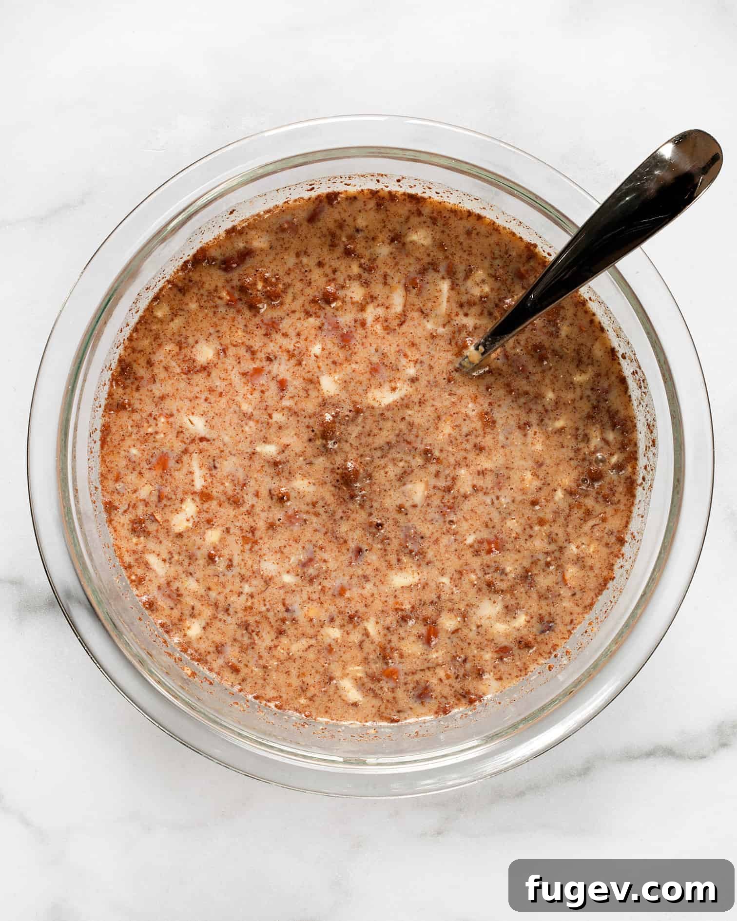 Baked Berry Steel-Cut Oats 8 Stir the wet ingredients into the dry ingredients in a bowl