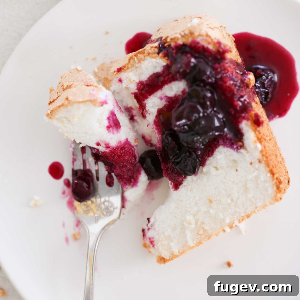 No-Fuss Blueberry Sauce 5 Angel Food Cake Topping with Blueberry Sauce