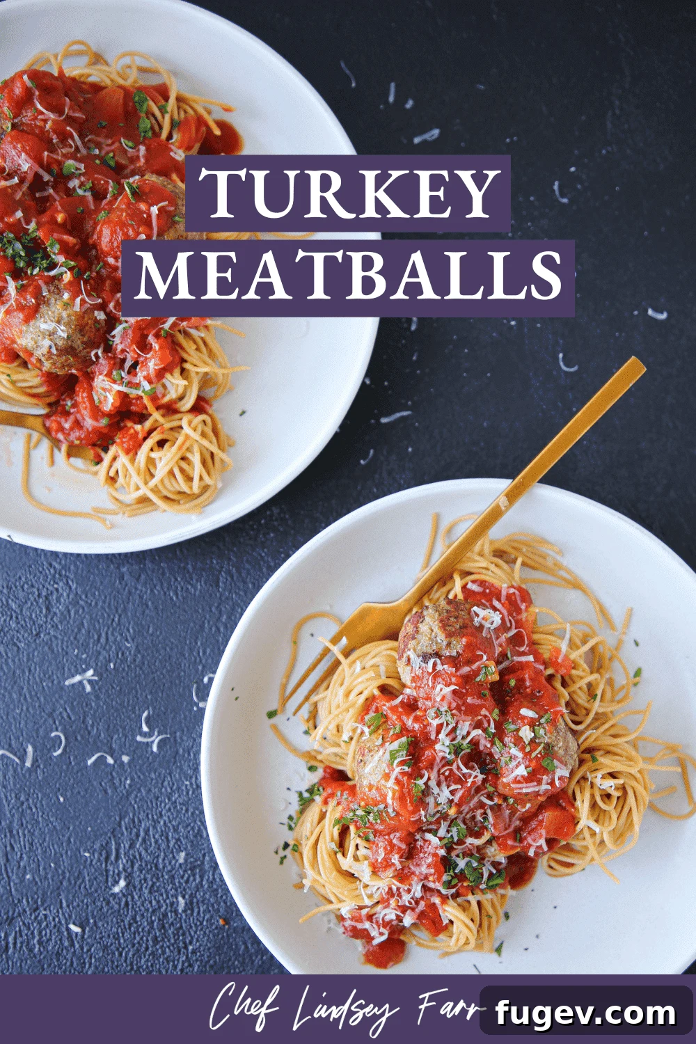 Juicy Baked Turkey Meatballs 6 Turkey Meatballs Dinner Prepared with a side dish