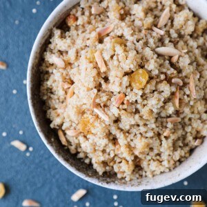Quinoa Pilaf Delightful Serving