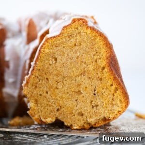 Pumpkin Spice Bundt Cake Stunning Crumb