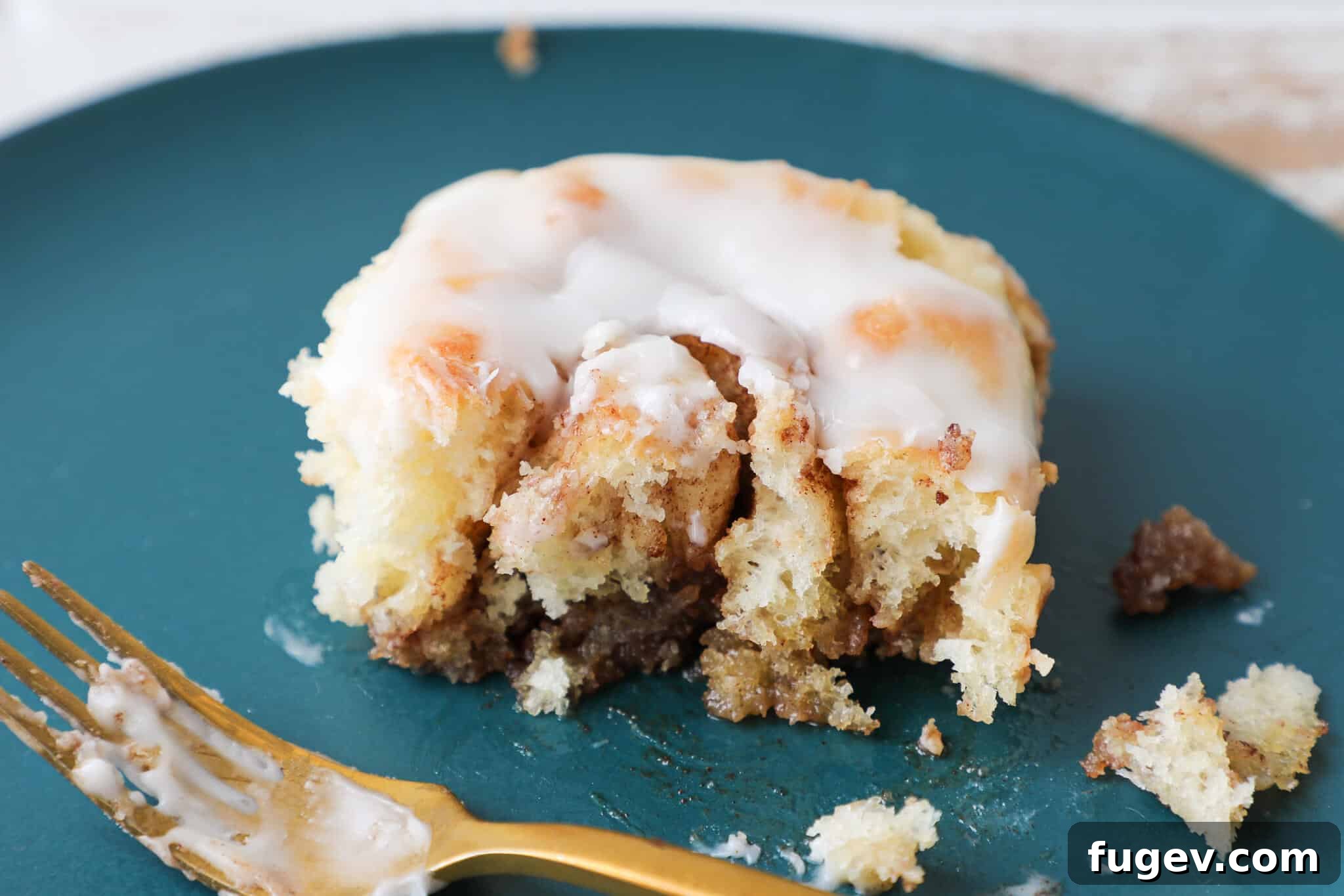 Irresistible Cinnamon Rolls with Tangy Cream Cheese Glaze 4 The Best Cinnamon Rolls cut open