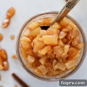 Easy Apple Compote with perfect texture