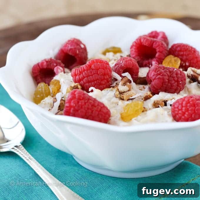 Bircher Muesli: The Timeless Overnight Breakfast 2 Creamy Bircher Muesli with fresh berries and grated apple