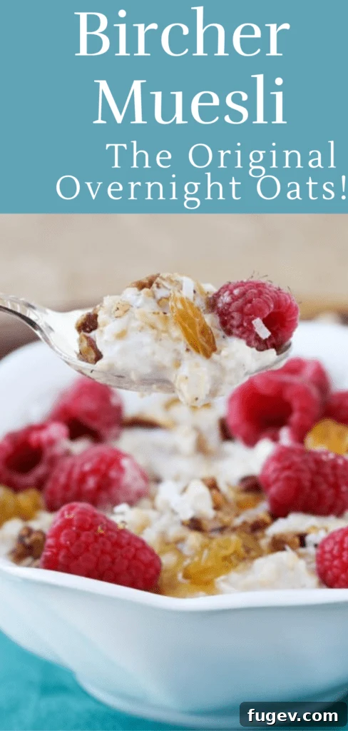 Bircher Muesli: The Timeless Overnight Breakfast 11 The original overnight oats!