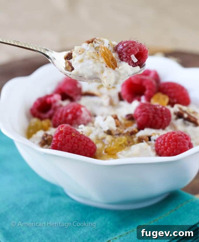 Bircher Muesli: The Timeless Overnight Breakfast 4 Bowl of Bircher Muesli topped with various fruits and nuts