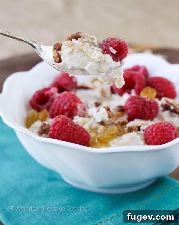 Bircher Muesli: The Timeless Overnight Breakfast 7 Prepared Bircher Muesli in a glass jar, ready to eat