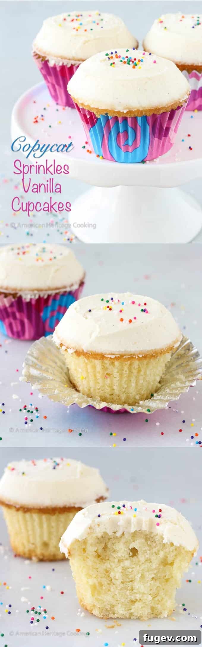 Sprinkles-Inspired Vanilla Cupcakes 9 Sprinkles Copycat Vanilla Cupcakes Instagram Image
