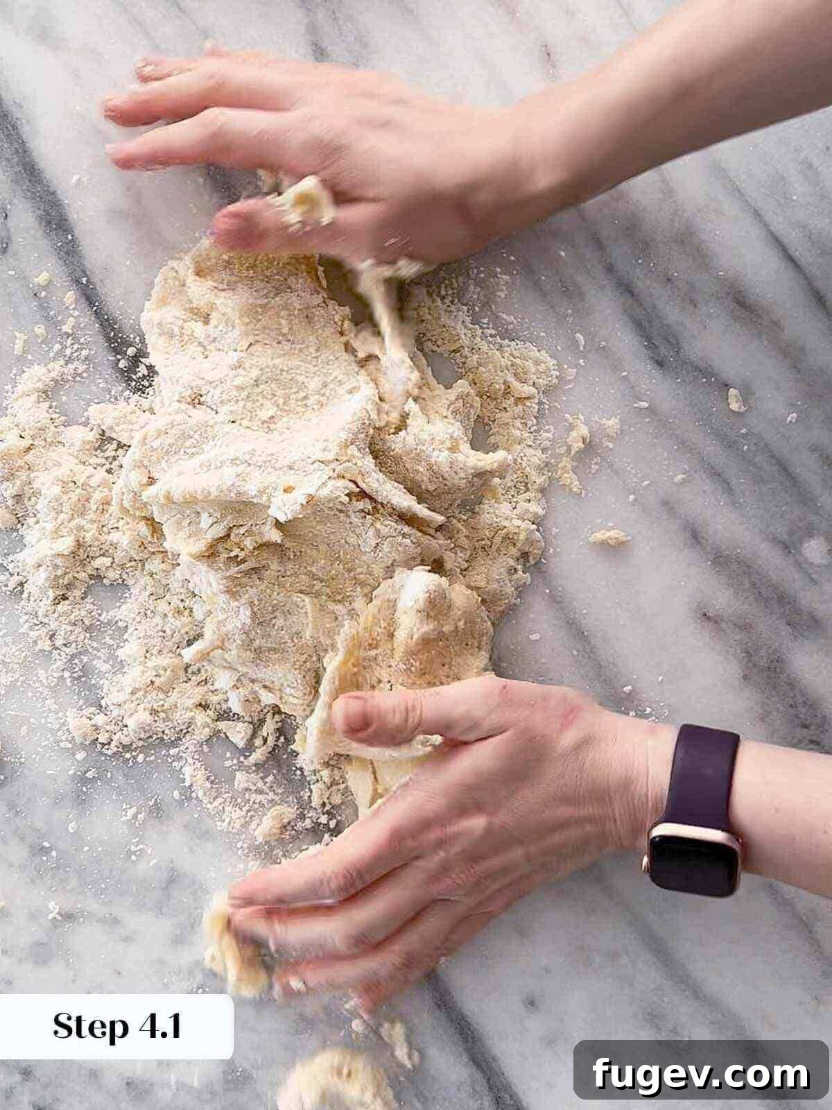 Sweet Summer Strawberry Scones 5 Adding lemon zest to flour mixture for scones.