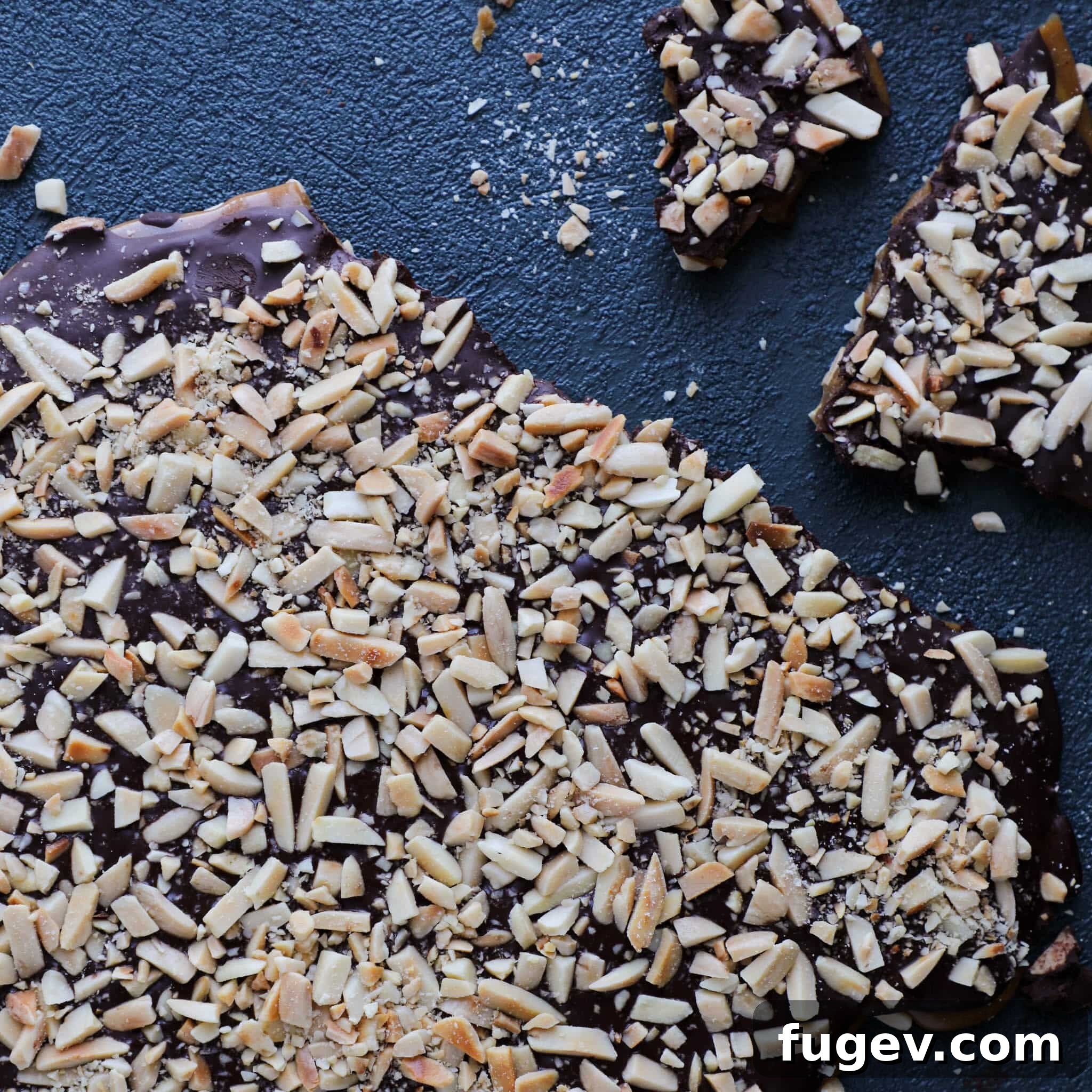 Crafting Perfect Homemade Toffee 4 How to Make Homemade Toffee Blue Background
