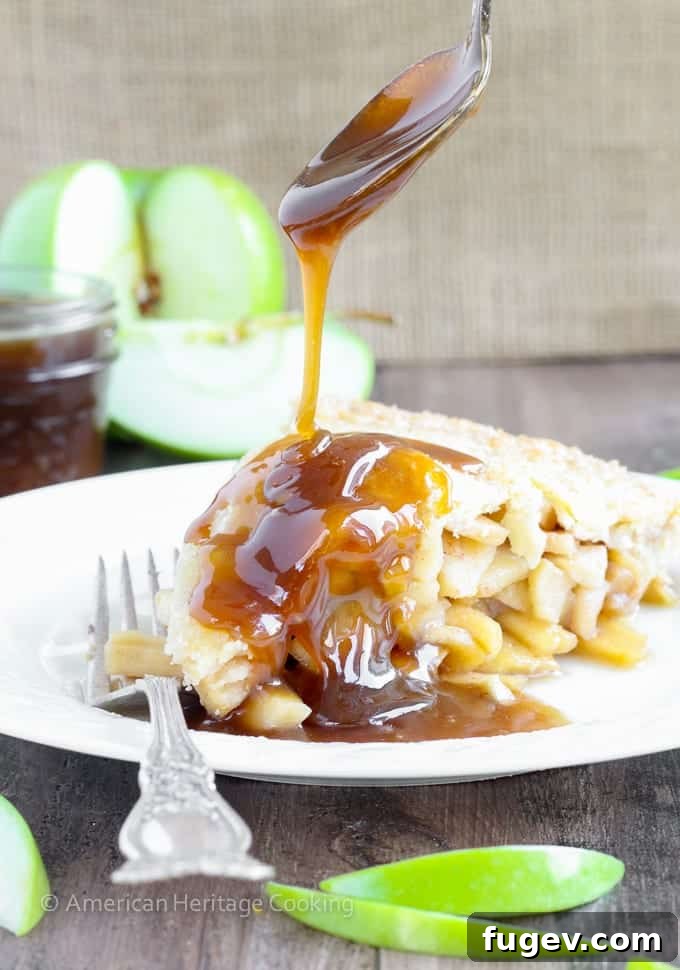Irresistible Thanksgiving Pie Delights 14 This Butterscotch Apple Pie, recognized as one of the 20 best Thanksgiving pie recipes, boasts a rich, golden butterscotch topping.