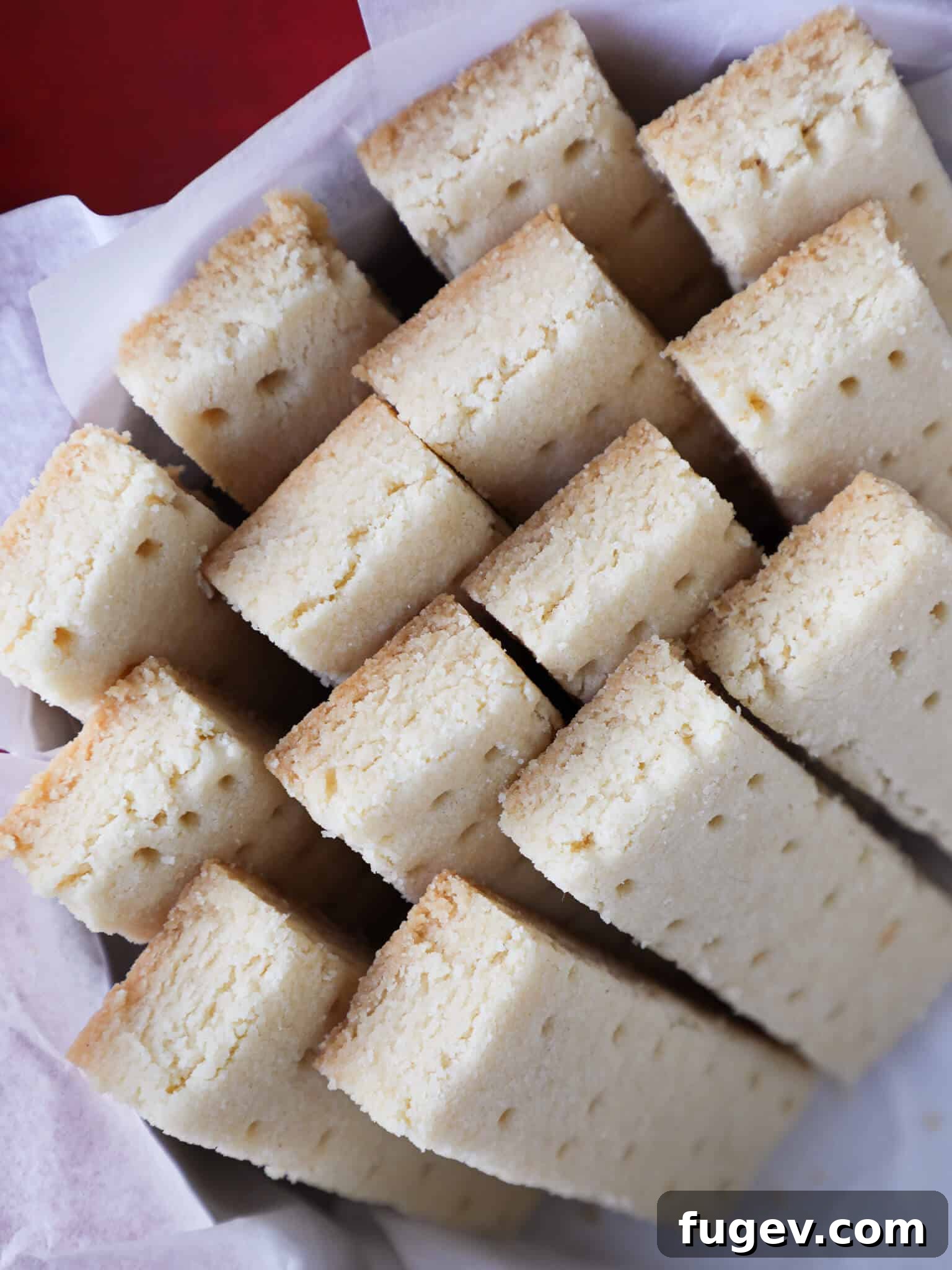 24 Irresistible Christmas Cookies 18 Traditional Scottish Shortbread, perfectly prepared for a classic Christmas cookie display.