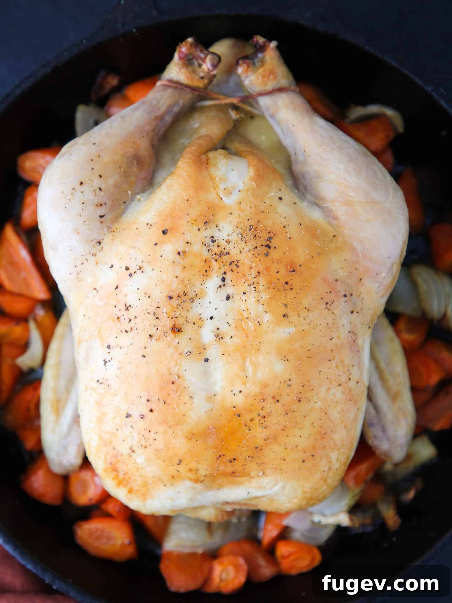 Golden Roast Perfection 2 How to Roast Whole Chicken Roasted