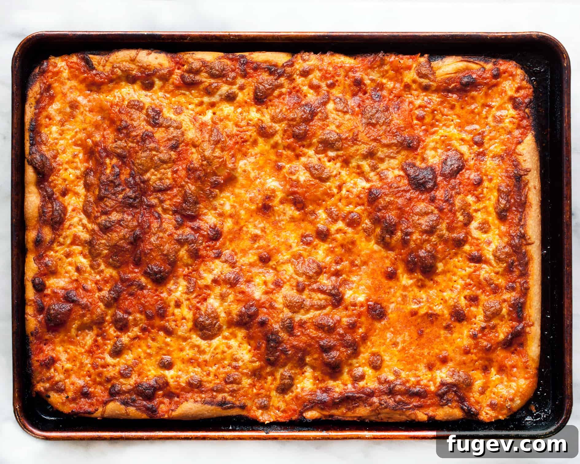 Rustic Family Kitchen Pizza 3 Grandma Pizza