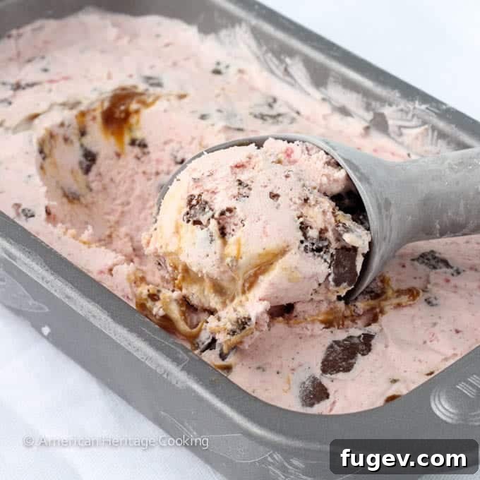 Lush Strawberry Caramel Chocolate Cookie Dream Ice Cream 5 Homemade Caramel for Ice Cream Swirl