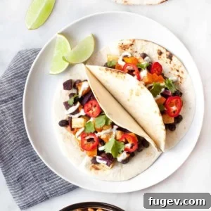 Roasted Root Tacos 2 Root Vegetable Tacos