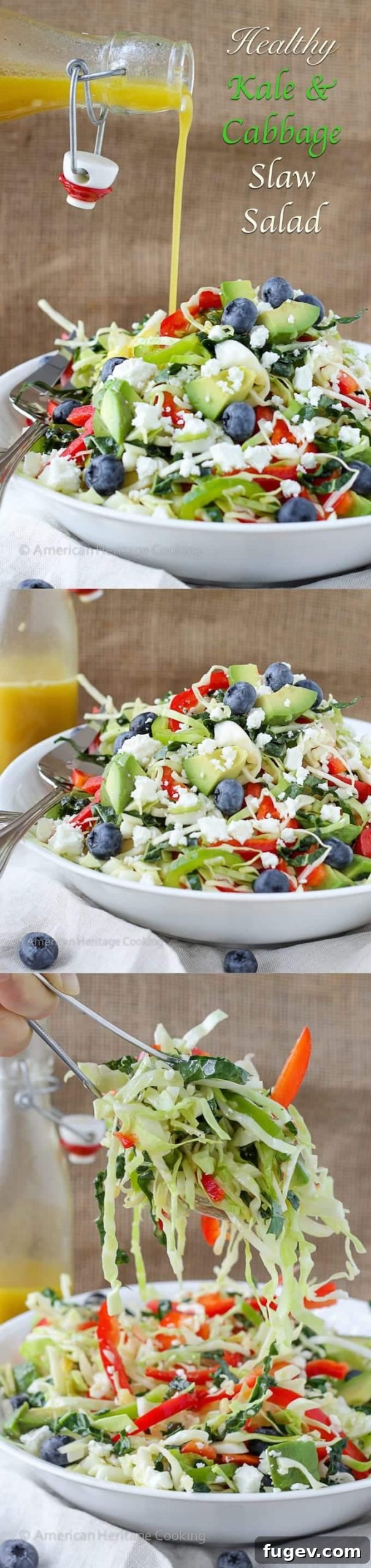 Crisp Kale and Cabbage Power Slaw 8 Healthy Kale and Cabbage Slaw Salad
