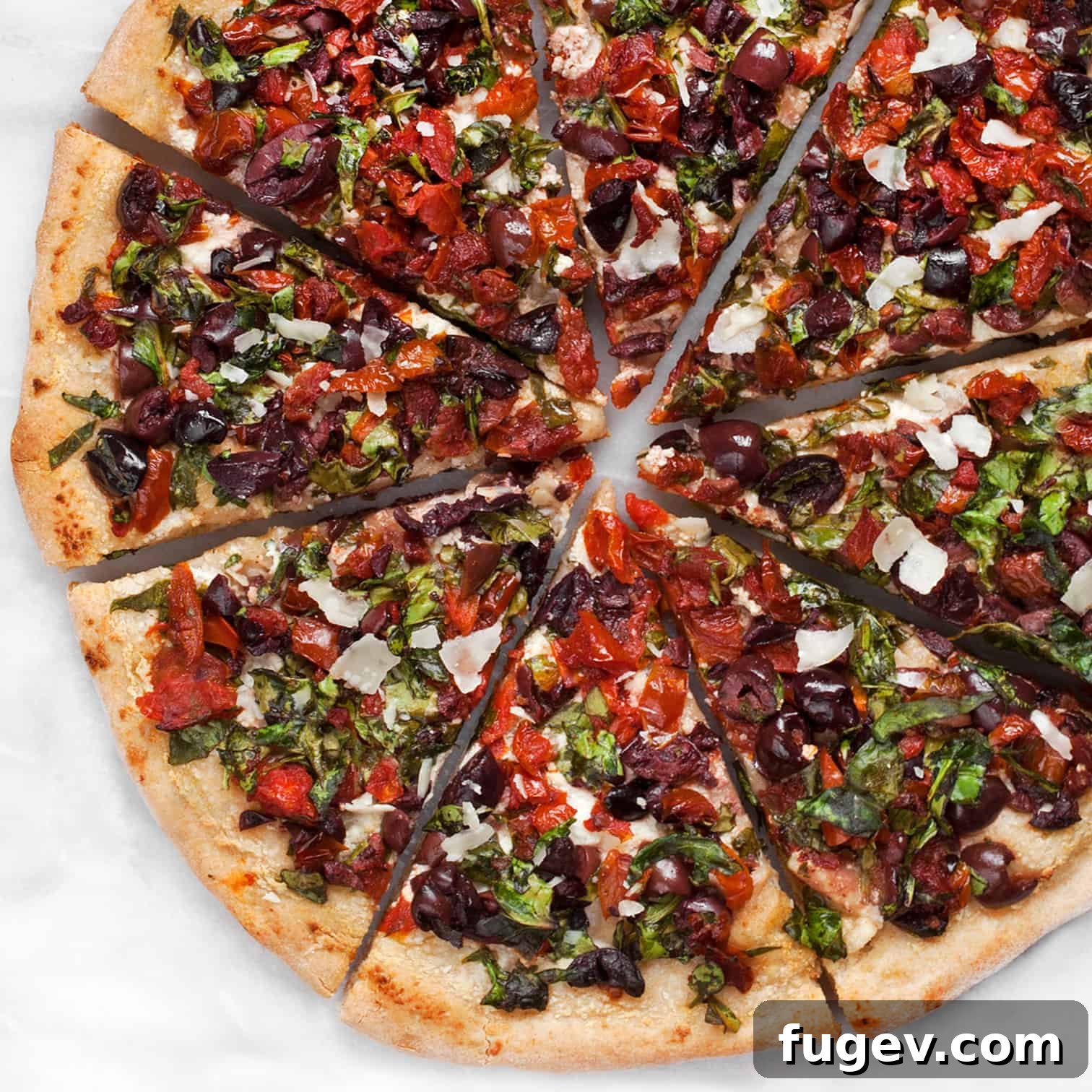 Smoky Blistered Tomato Pizza 2 Freshly prepared Fire Roasted Tomato Pizza ingredients