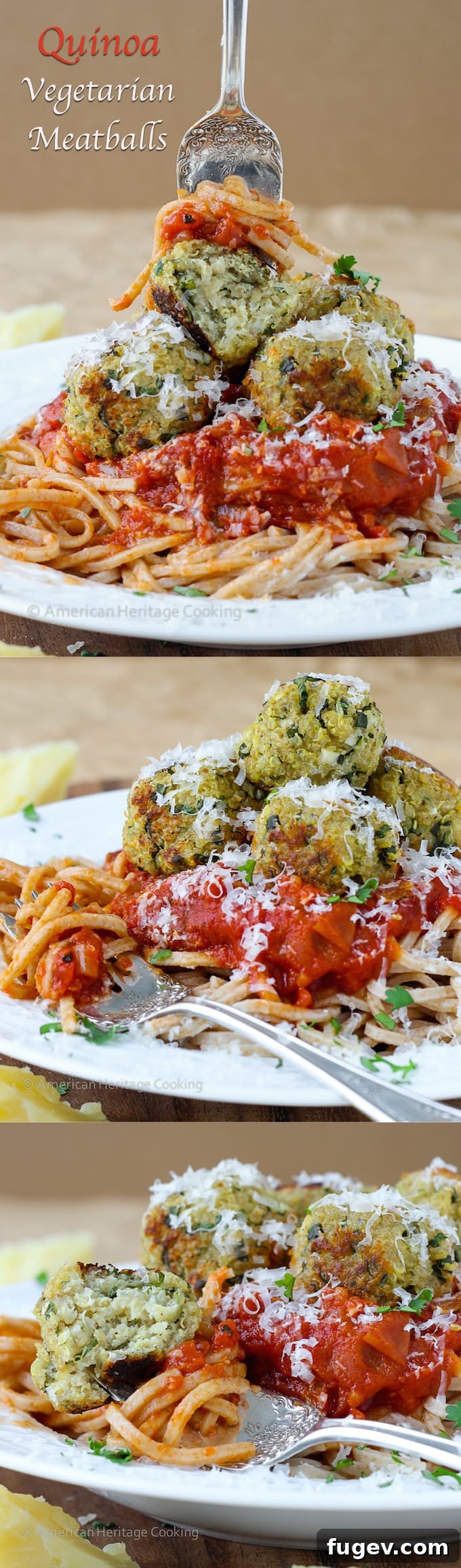 Wholesome Quinoa Veggie Meatballs 11 Quinoa Vegetarian Meatballs