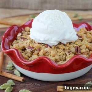 Cardamom Pear Crisp