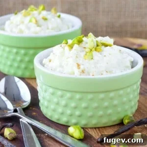 Vanilla Bean Rice Pudding