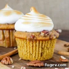 Sweet Potato Casserole Cupcakes with Homemade Marshmallow Frosting. These delectable cupcakes offer everything you love about sweet potato casserole in an adorable, handheld form.