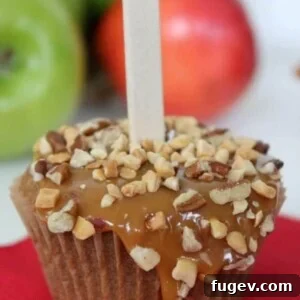 Caramel Apple Cupcakes by Cincy Shopper. Cake mixed with caramel, apples and nuts! YUM!