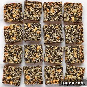 Sesame Peanut Bars