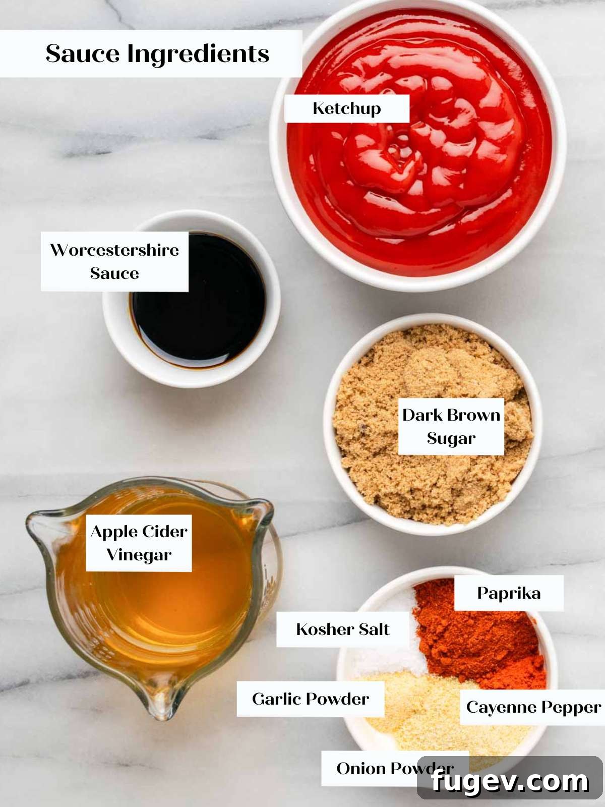 Perfect Backyard BBQ Chicken 4 bbq sauce ingredients.