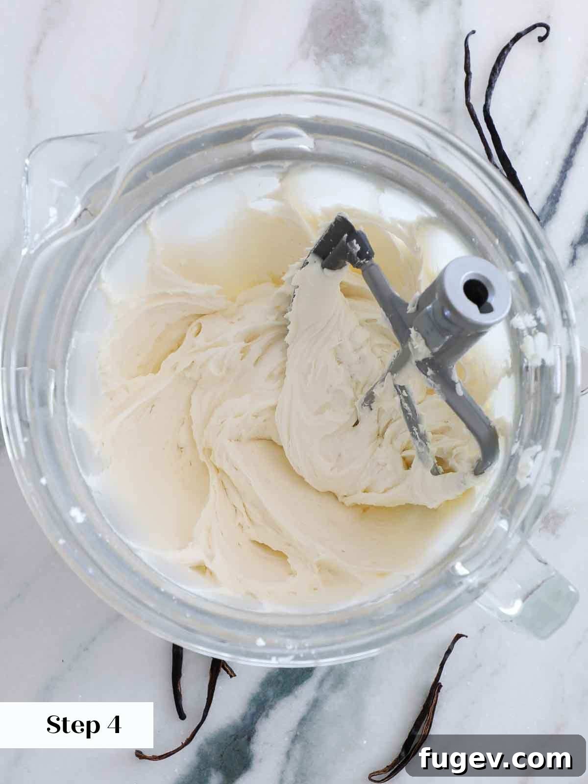 Velvet Vanilla Cake Recipe 19 Achieving perfectly smooth and fluffy American buttercream frosting.