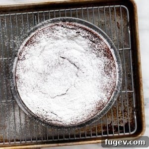 Fallen Chocolate Souffle