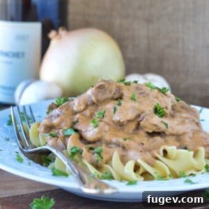 Beef Stroganoff Featured