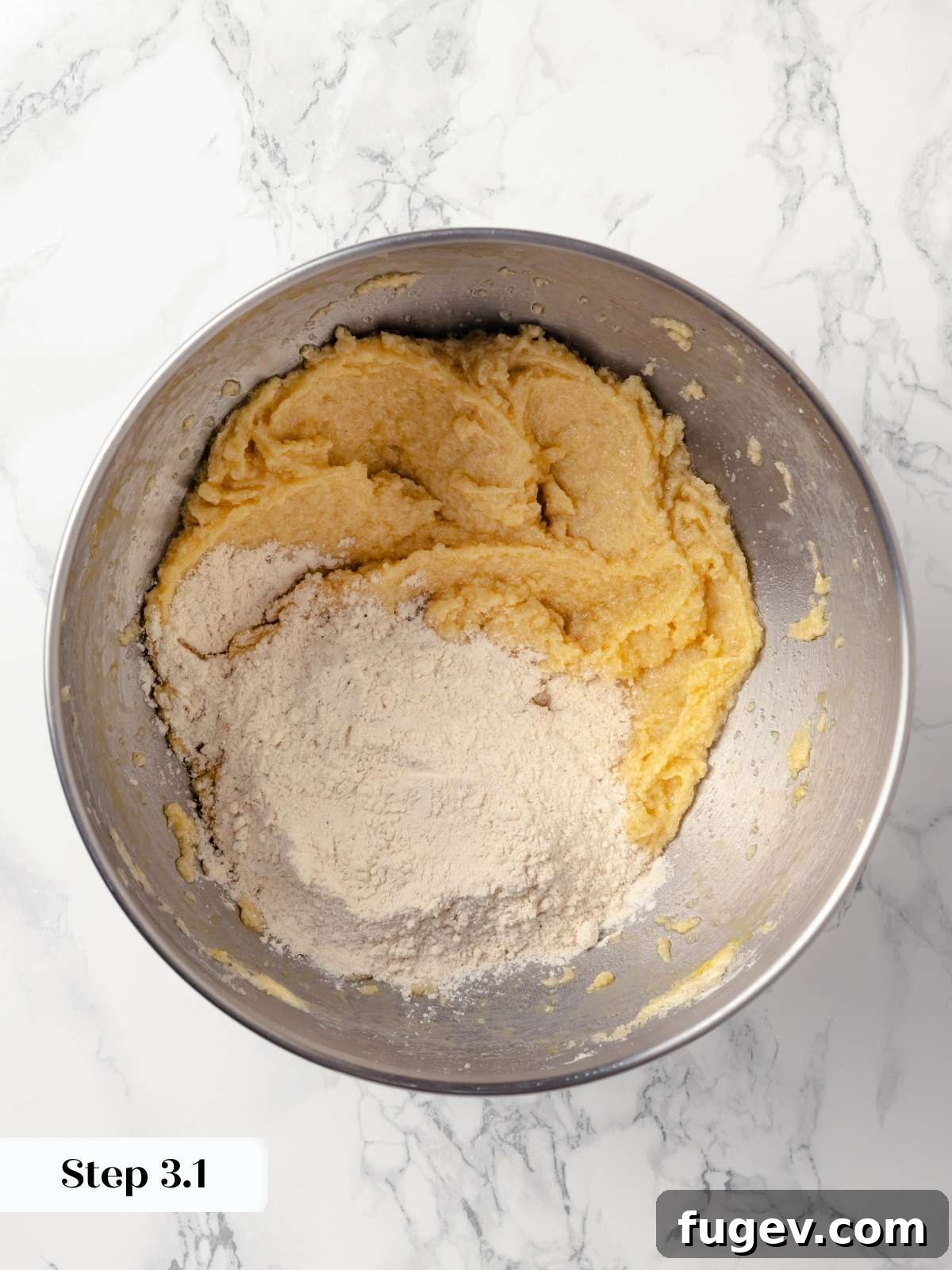 Chai-Spiced Sugar Cookies 11 Step 4 of making chai sugar cookies: scooping cookie dough into uniform balls.